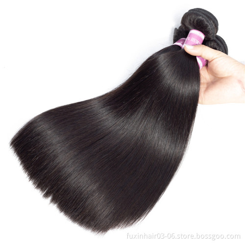 Best human hair weave bundles extensions bulk vendors unprocessed straight virgin cuticle aligned raw chinese hair